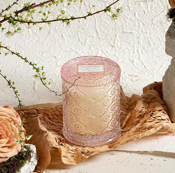 LA JOLIE MUSE Santal Rosé Scented Candles - Image 3