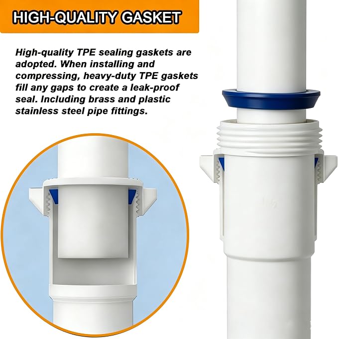 tatatagear 1-1/2 inch P Trap Kit - Image 5