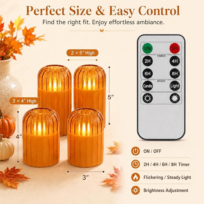 Fall Decorations for Home, Halloween Thanksgiving Christmas Decor - Image 6