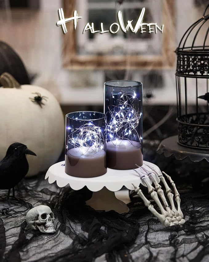 Homemory Flickering Flameless Candles - Image 2