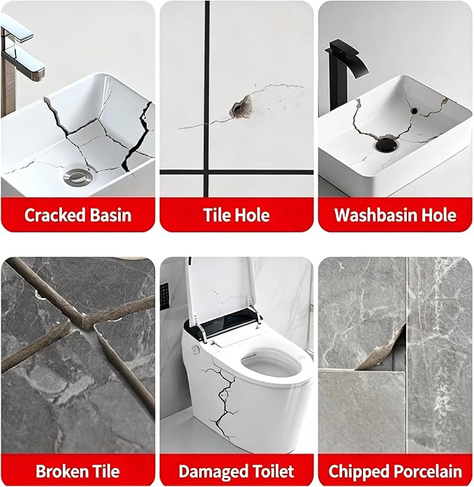Self-Adhesive Bathtub Repair Kit & Vinyl Siding Patch Kit - Image 7