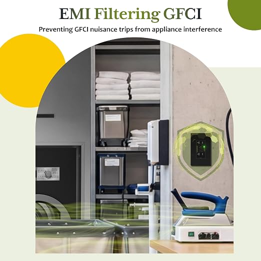 TG GFCI Outlet 20 Amp, Electrical Tamper-Resistant Receptacle, Self-Test | - Image 9