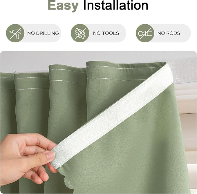 Self Sdhesive Curtains for Windows - Image 7