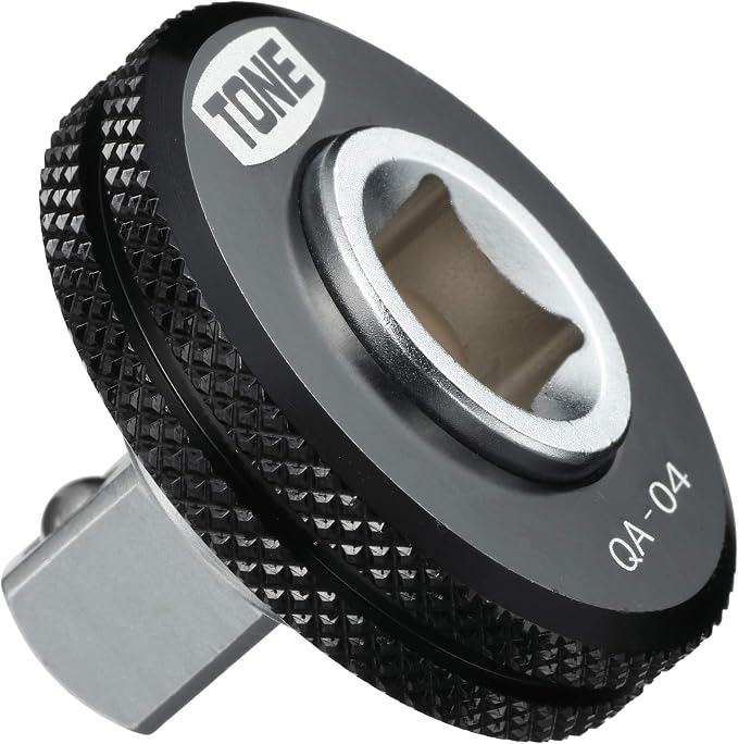TONE Quick Adapter QA-04 1/2" Inch Drive Black by TONETOOLS