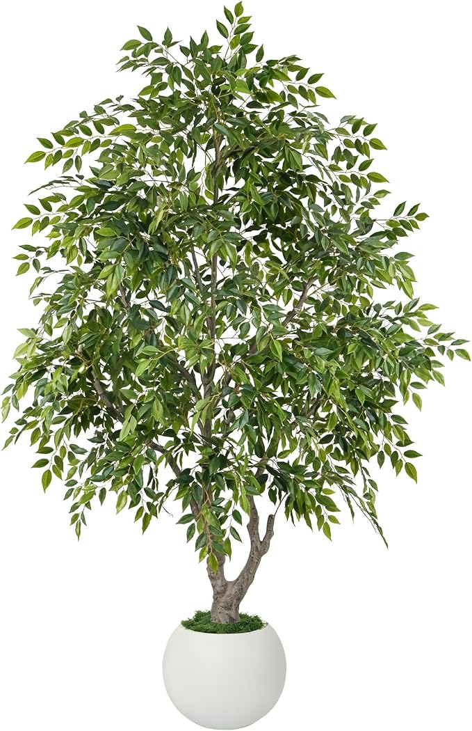 GTIDEA 8ft Artificial Ficus Tree by GTIDEA