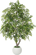 GTIDEA 8ft Artificial Ficus Tree by GTIDEA