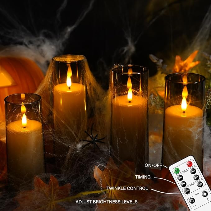 kakoya Flickering Flameless Candles Battery Operated - Image 6