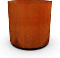 Corten Steel Garden Planter Round Heavy Duty Metal | Made in USA | Fully by Plantercraft