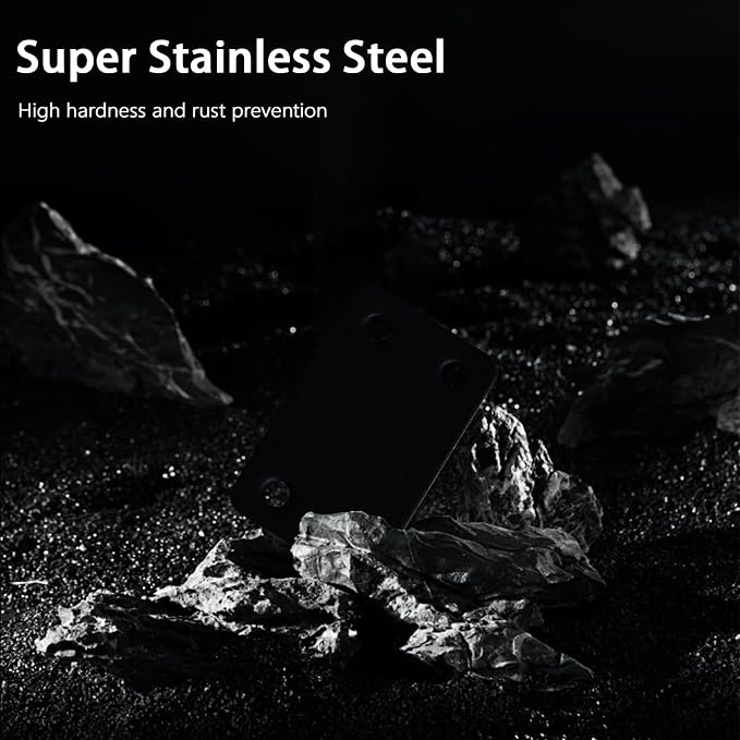 12 Pcs Mending Plate, 2.37 x 1.5 inch Stainless Steel Flat Plates - Image 4