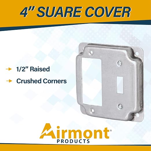 2-Gang Toggle and Rocker Electrical Box Cover - Image 2