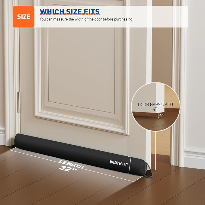 MAGZO Weighted Door Draft Stopper - Image 3