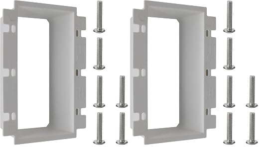3-Gang BE3 Non-Metallic Electrical Power Outlet Box Extender, Electrical Outlet by XGGYA