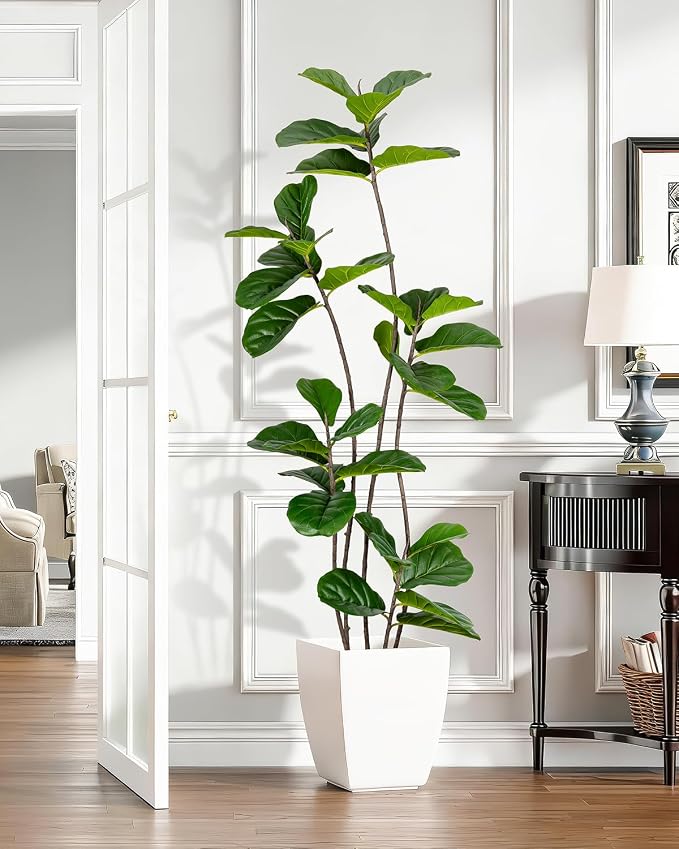Artificial Fiddle Leaf Fig Tree 6FT - Image 6