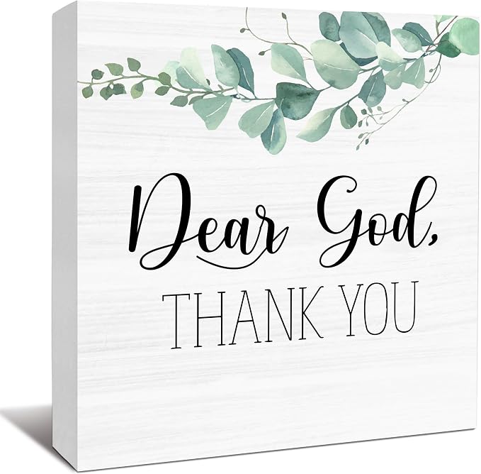 Farmhouse Decor, Christian God Home Decorations, Aesthetic Entry Way Table by JUSITAKEET