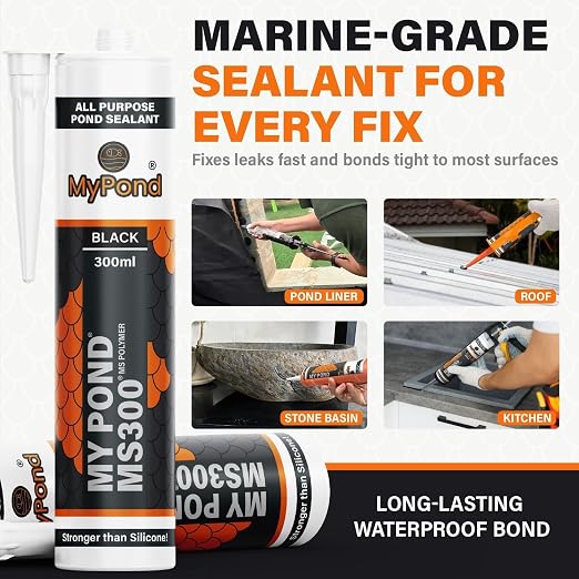 MS300 Marine Sealant, Window Sealer, Pond Sealer - Image 2