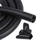 10FT - 3/4 Inch Split Wire Loom - Black | Easy to Install by CrocSee