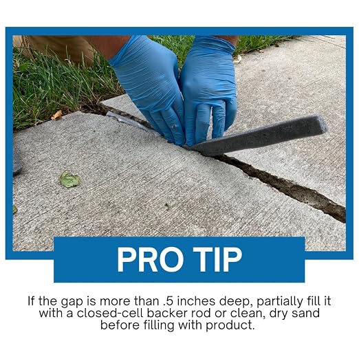 Akonaflex Self-Leveling Concrete Repair, 29 Ounces | Concrete Caulk Compound - Image 4