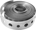 1Pack Gavanized Metal Pipe Strap 3/4-Inch x 10-Feet 28-Gauge Pipe Strapping by Funnytek