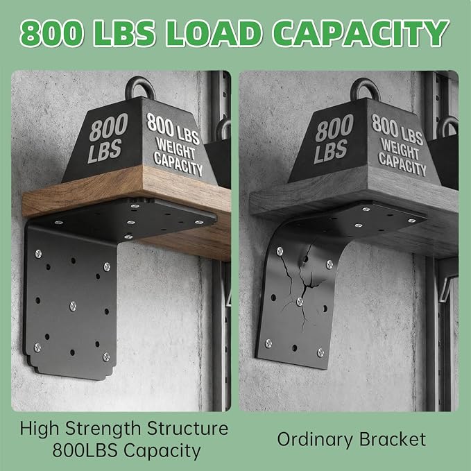 6"x6"x5.5" Heavy Duty L Bracket, 90 Degree Pergola Bracket - Image 3