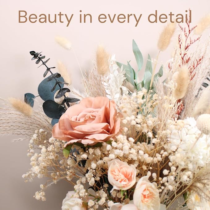 Luxury Floral Arrangement with Vase - Image 2