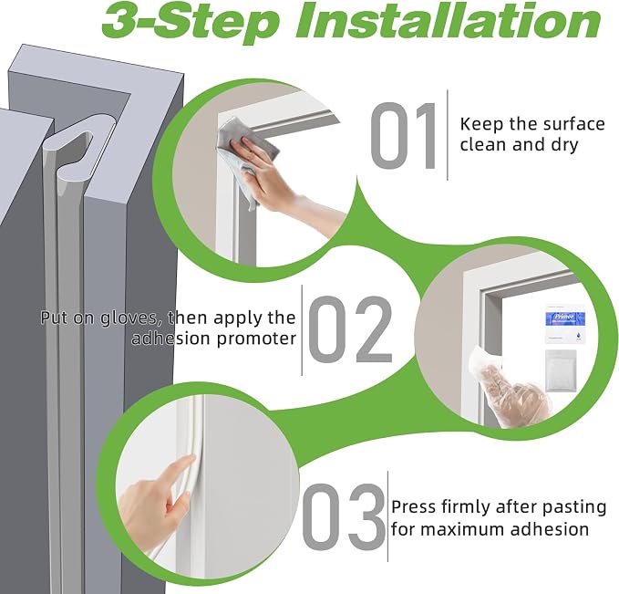 Weather Stripping Door Seal Strip - Image 9