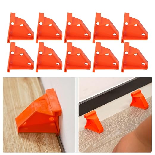 Flooring Spacers, 20 Pack 1/4 Inch Gap & 1/2 Inch Gap Laminate Wood Flooring - Image 7