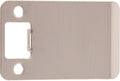 Round Corner Extended Lip Strike Plate, 2-1/4" x 3", Satin Nickel by StoneHarborHardware