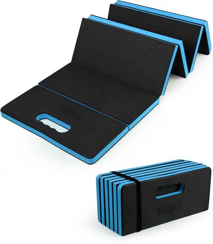 Foldable Mechanic Mat Kneeling Pad, 0.9" Extra Thick EVA Foam by Unknown