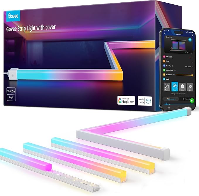 Govee RGBIC LED Strip Lights 16.4ft by Unknown