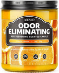 AOOVOO Citrus Lemon Odor Eliminating Candle - 9oz Soy Candles by AOOVOO
