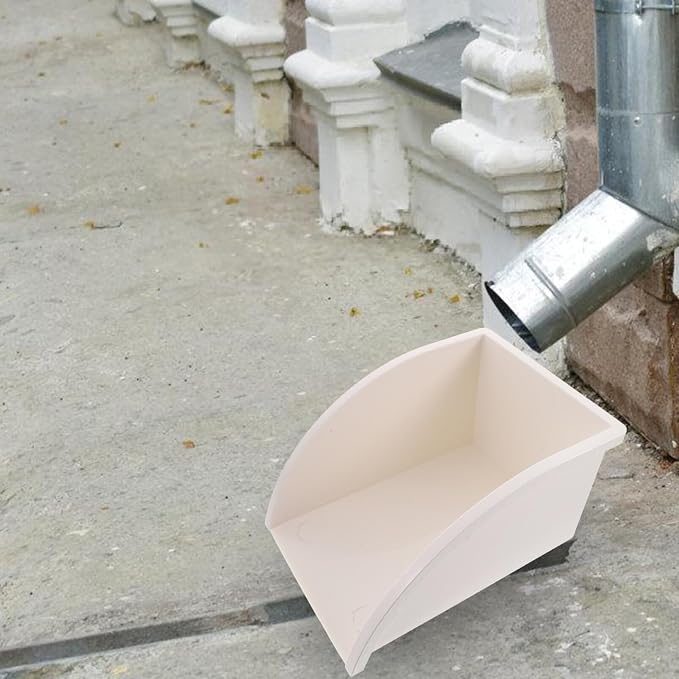 OSALADI Rain Water Collection Rain Gutter Downspout Splash Blocks Gutter - Image 8