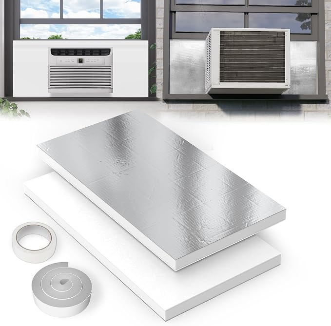 Window AC Insulated Foam Panels by Chiligent