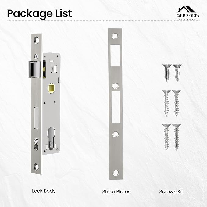 Storm Door Mortise Lock Body, Mortise Lock Replacement Parts | - Image 6
