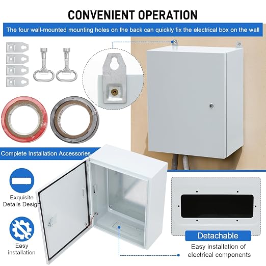 DWALE Outdoor Electrical Box, Universal Electrical Project Box - Image 6