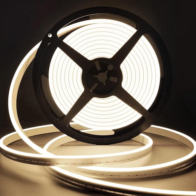 Lamomo LED Neon Lights, 12V Neutral White Dimmable LED Strip Lights, 16.4ft/5m - Image 8