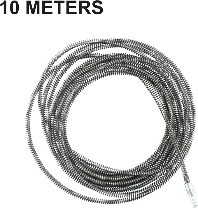 Flexible Spring Pipe Dredging Tool 5M Electric Drill Drain Cleaner - Image 3