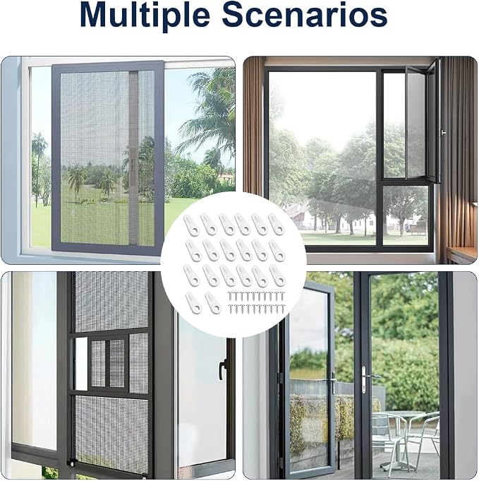 20 Pack Window Screen Clips - Image 6
