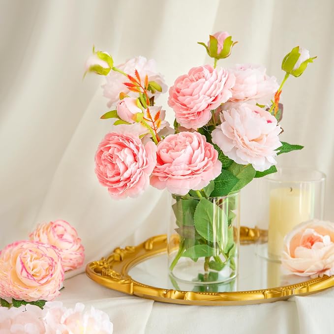 12pcs Glass Cylinder Vases for Centerpieces - Image 6
