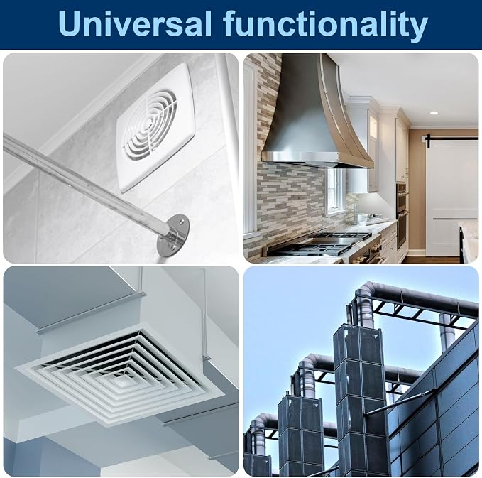3 Inch Y Shape Duct Connector 3 Way 90 Degree Galvanized Steel - Image 5