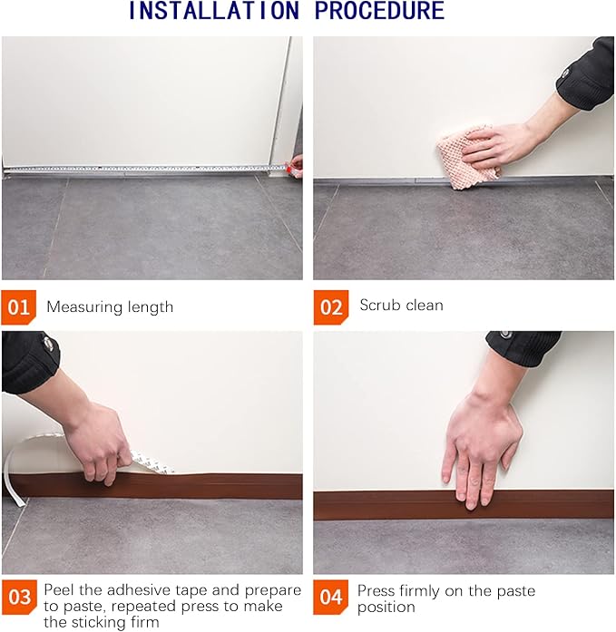 TAROSE Weather Stripping Door Seal, 16 Feet Long White | Shower Door Seal Strip - Image 5