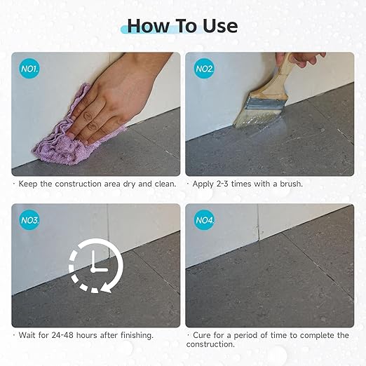 Transparent Waterproof Coating Invisible Waterproof Sealant | Indoor & Outdoor - Image 5