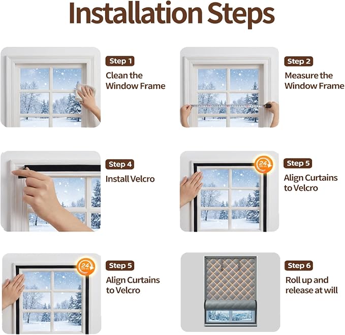 Thermal Window Insulation Kit for Winter - Image 7