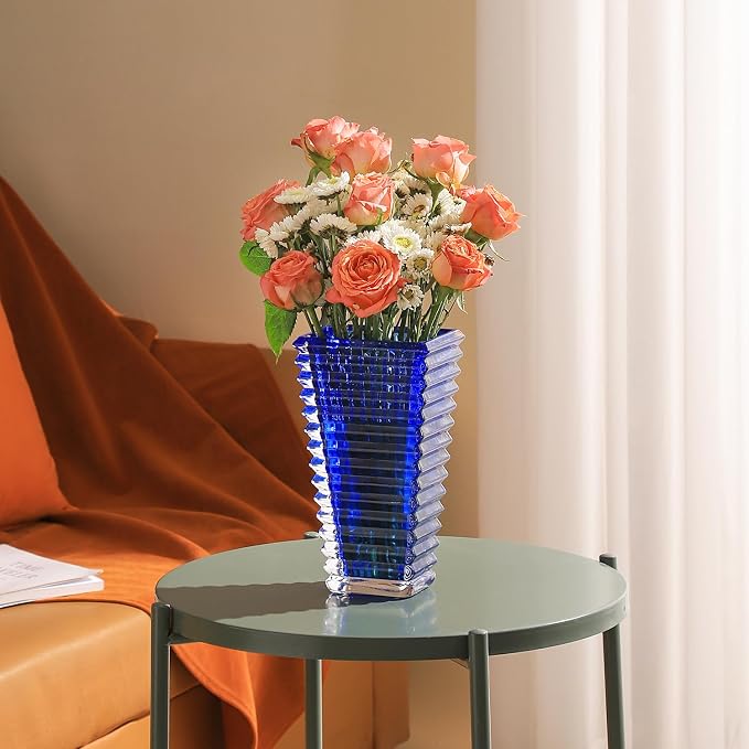 MCMCNCUIU Crystal Vase, Large Crystal Vases - Image 7