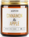 AOOVOO Apple Cinnamon Candle - 9 oz Scented Candles by AOOVOO