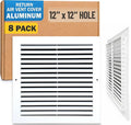 Fits 12x12 Hole | Aluminum Return Air Grille by Handua | Vent Cover Grill by Handua