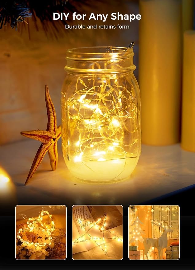 Brightown 12 Pack Battery Operated LED Fairy Lights - Image 4
