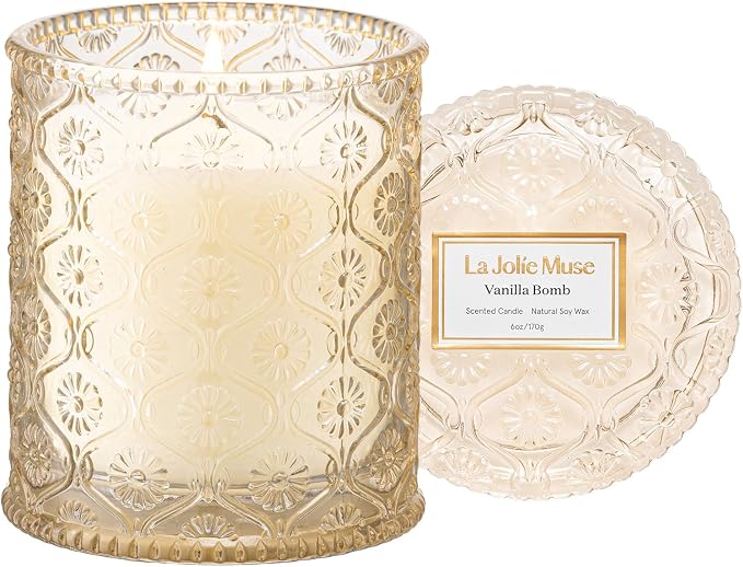 LA JOLIE MUSE Vanilla Zest Scented Candles by LaJol%C3%ADeMuse
