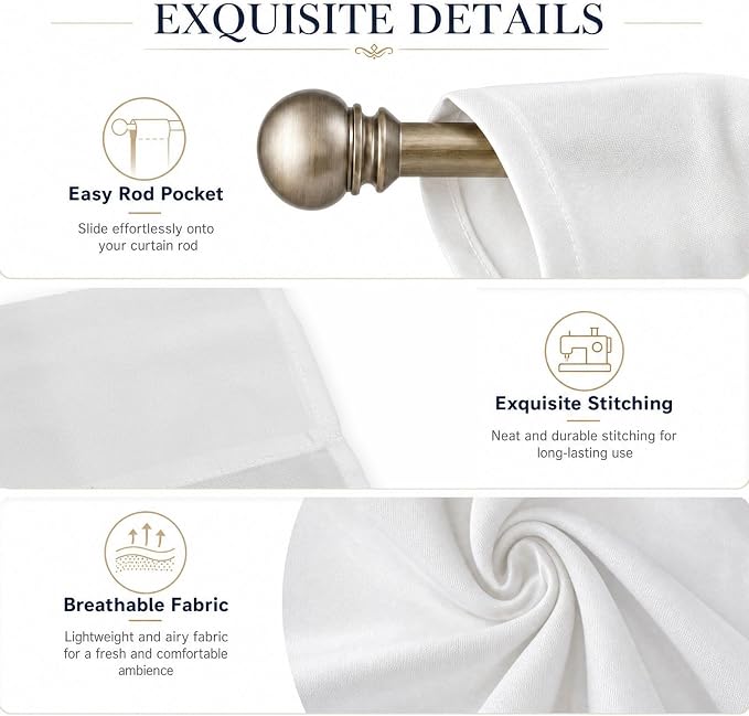 Dance Dream Shine Ballet Window Curtains 2 Panels Set, 52 X 84 Inch Polyester - Image 4