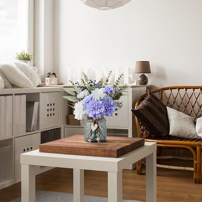 Fake Flowers in Vase, Faux Flowers in Vase, Table Centerpieces - Image 9