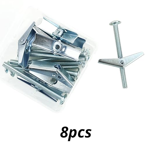 HASWARE Toggle Bolt Zinc Plated Steel and Wing Nut - Image 3